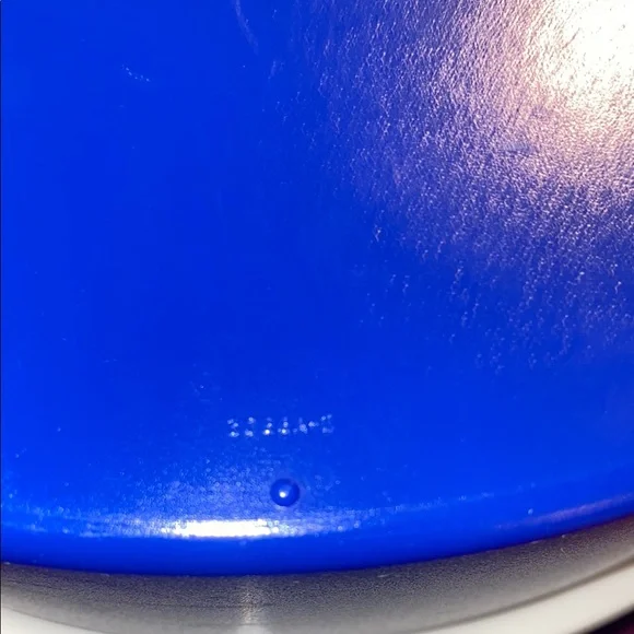 Tupperware blue and white microwave steamer- 3 piece set. - Picture 9 of 9